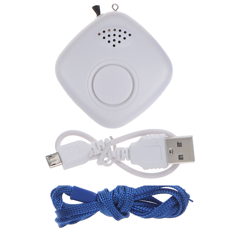USB Portable Wearable Necklace Negative Ionizer Anion Air Cleaner Air Freshener