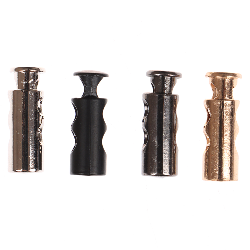 10pcs Metal Stoppers Toggle Cord Locks Drawstring lock DIY Apparel Accessories. 