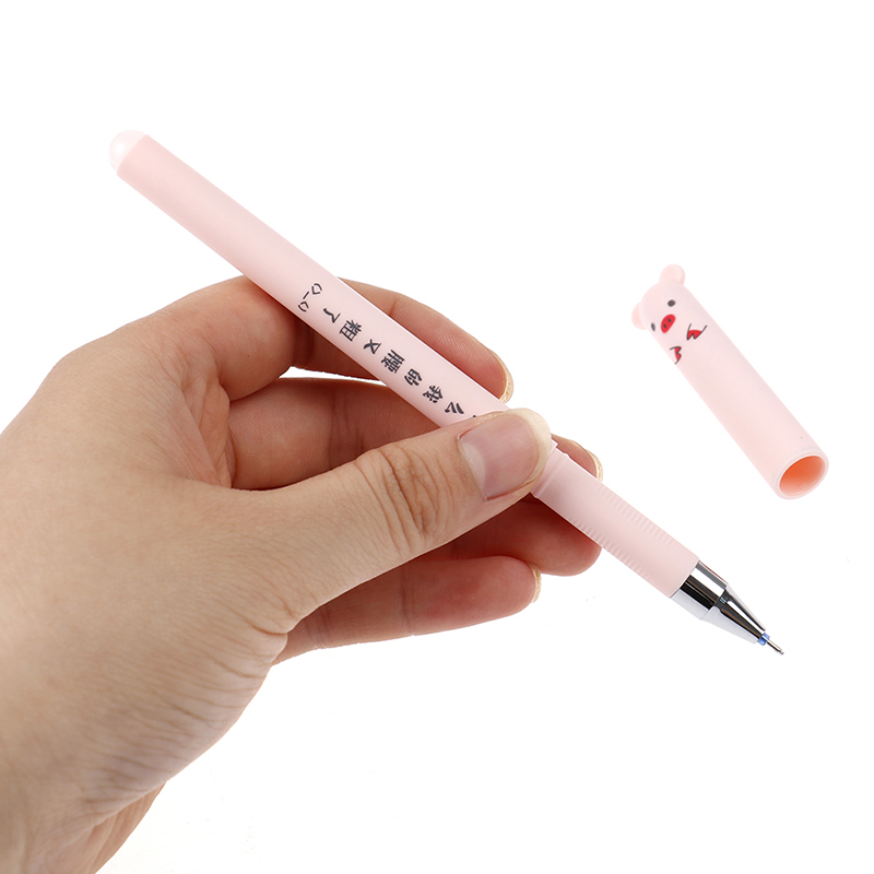 24pcs Animals Erasable Pen 0.5mm Erasable Pen Refills Rods Washable Stationery. 