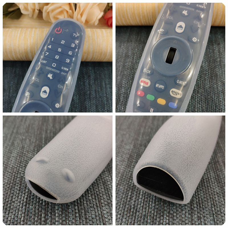 Custodia Silicone Telecomando LG AN-MR - Copertura Protettiva Antigraffio, Colore Nero - Foto 3