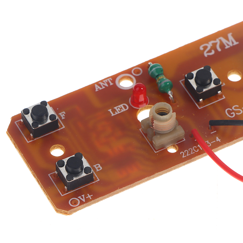4CH RC Remote Control 27MHz Circuit PCB Transmitter Receiver Board Radio System for RC Car. 