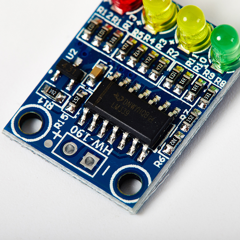 1Pc XD-82B 12V Battery Level Indicator Module 4 Paragraph 4 Onboard Battery Indicator LED Lights cnx. 