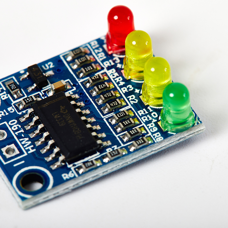 1Pc XD-82B 12V Battery Level Indicator Module 4 Paragraph 4 Onboard Battery Indicator LED Lights cnx. 