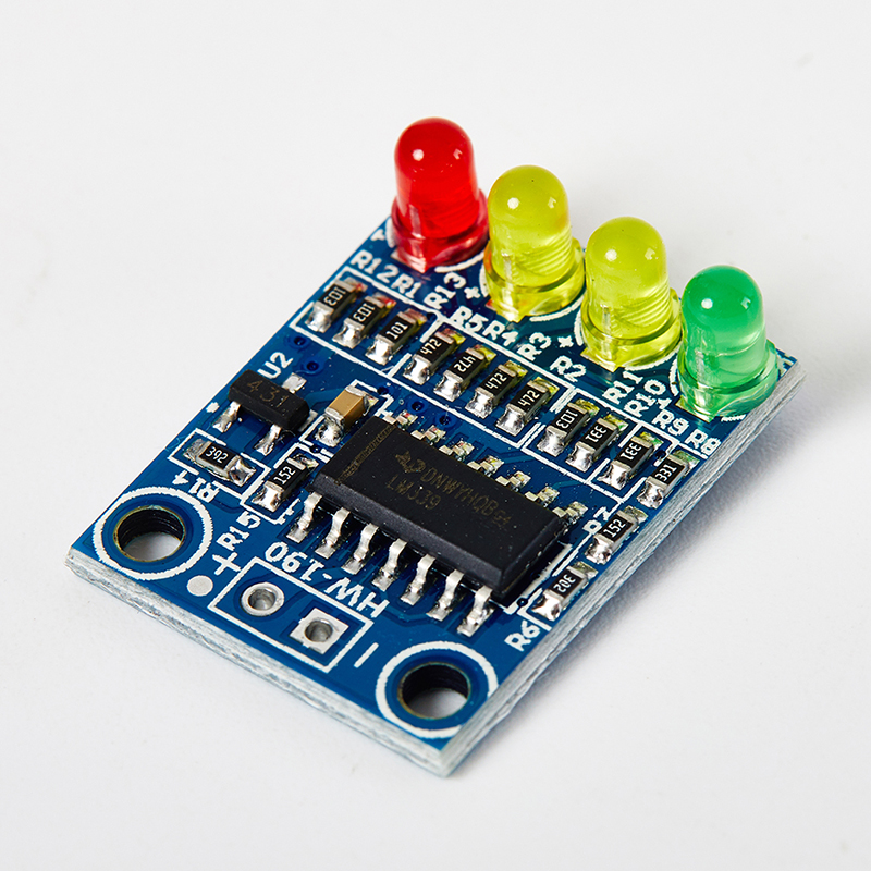 1Pc XD-82B 12V Battery Level Indicator Module 4 Paragraph 4 Onboard Battery Indicator LED Lights cnx. 