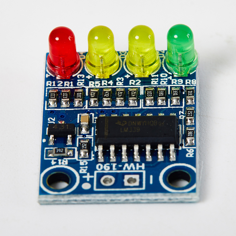 1Pc XD-82B 12V Battery Level Indicator Module 4 Paragraph 4 Onboard Battery Indicator LED Lights cnx