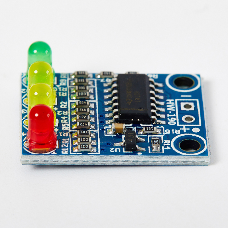 1Pc XD-82B 12V Battery Level Indicator Module 4 Paragraph 4 Onboard Battery Indicator LED Lights cnx. 