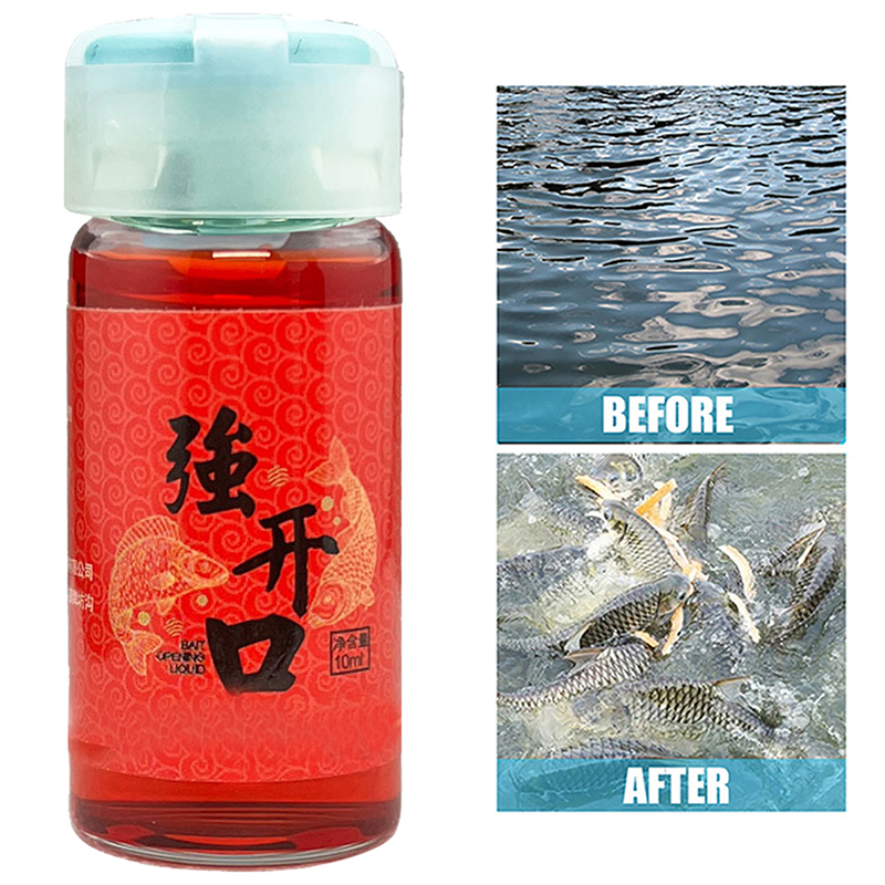 10ml Fishing Baits Attractants Freshwater High Concentration Fish Lure  Liquid Fish Attractants Additive For Fishing Accessories Hk