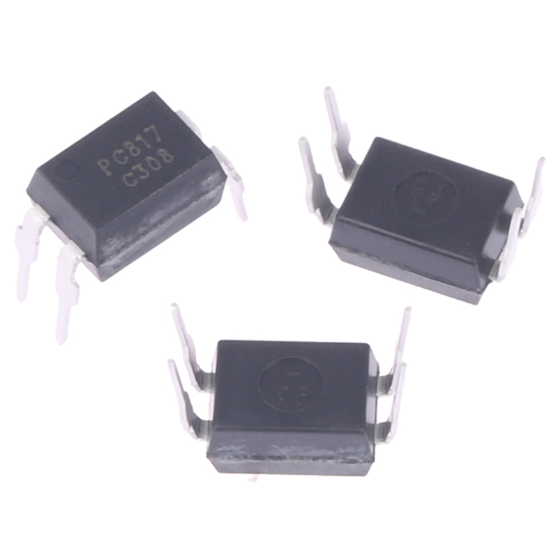 50pcs/lot PC817C DIP4 SOP4 PC817-C 5v Optocoupler FL817C PS817C DIP4 DIP Opto Coupler New and Original Optical Isolation IC Chip Hudduo. 