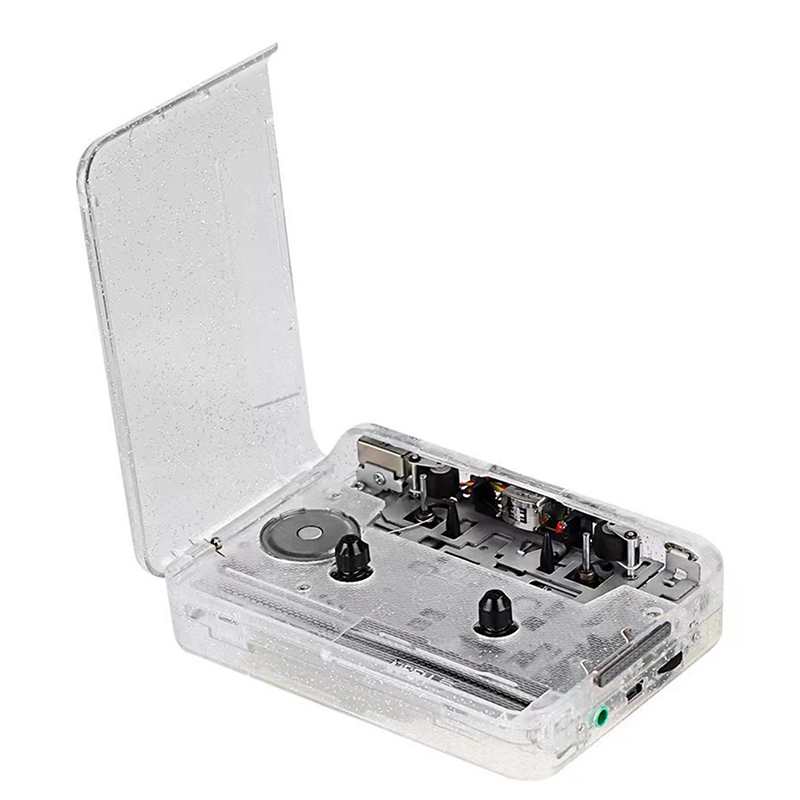 USB Cassette Capture Radio Player Portable USB Cassette Tape to MP3 Converter Capture Audio Music Player Tape Cassette Recorder. 