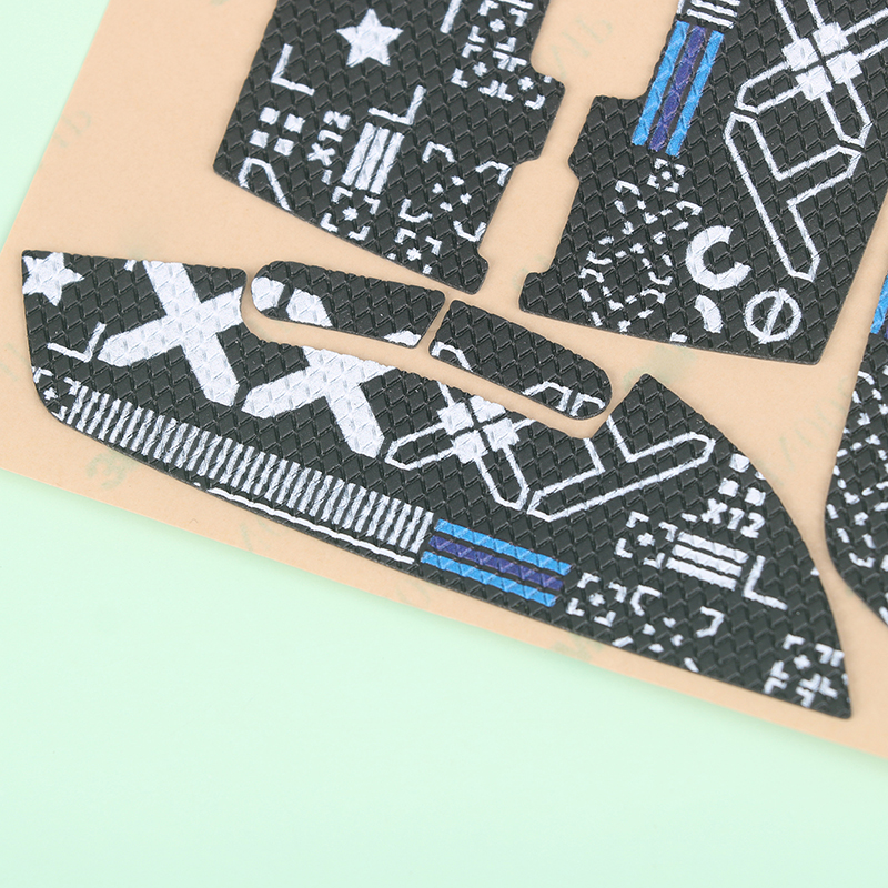 1Set Diamond Texture Mouse Anti Slip Sticker For AJazz AJ199 Anti Sweat Stickers Tape Non-slip Suede Mouse Accessories. 