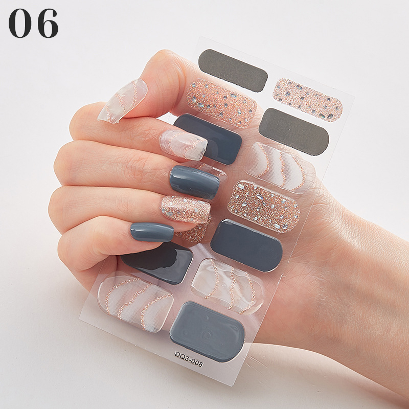 Arpeggio Semi-Cured Gel Nail Stickers – Miss Daphne