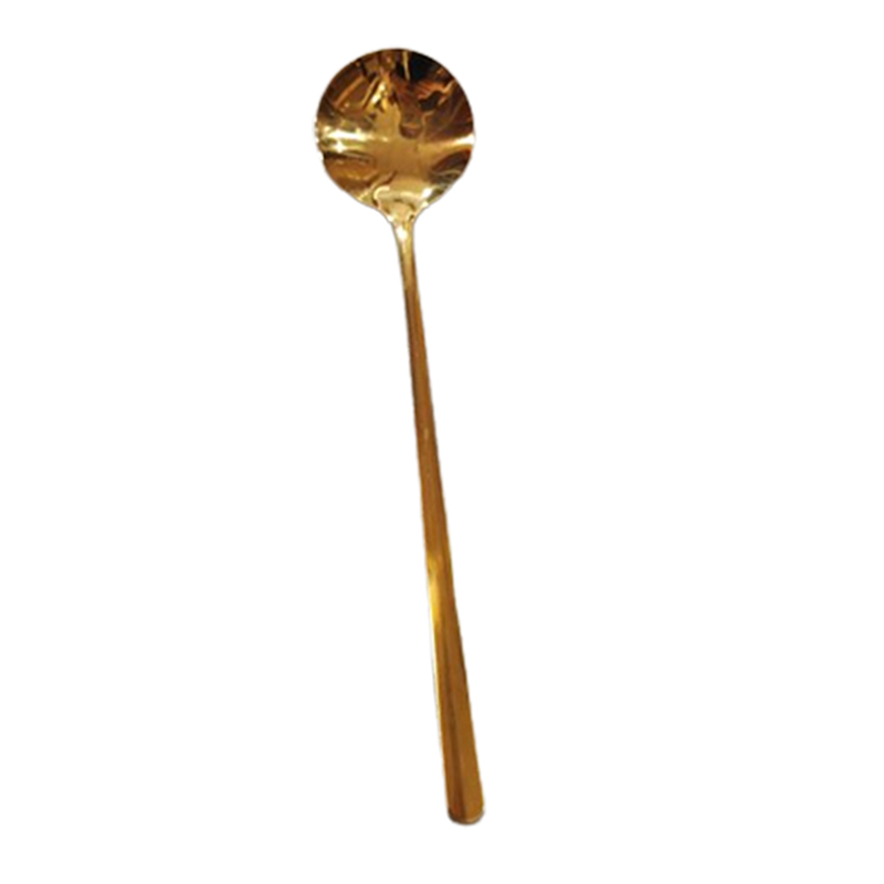 Stainless Steel Large Square Kitchen Spoon Flat-bottomed Rice Soup Ladle For Dessert Ice Cream Serving Spatula Tableware. 